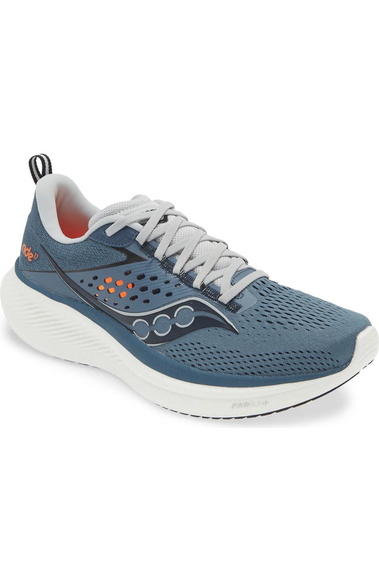 Saucony Ride 17 Running Shoe, Main, color,