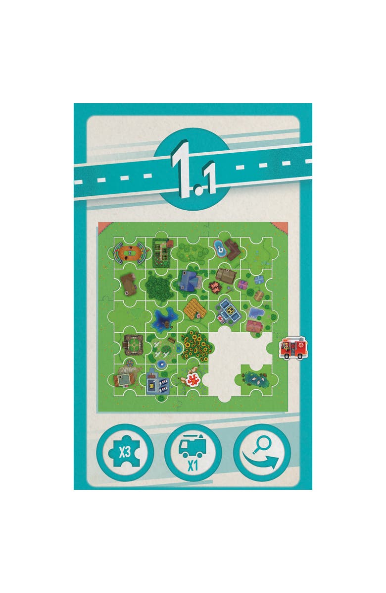 LOKI Puzzle Challenge Firefighters To The Rescue! Children's Game, 1 Player, Alternate, color, 