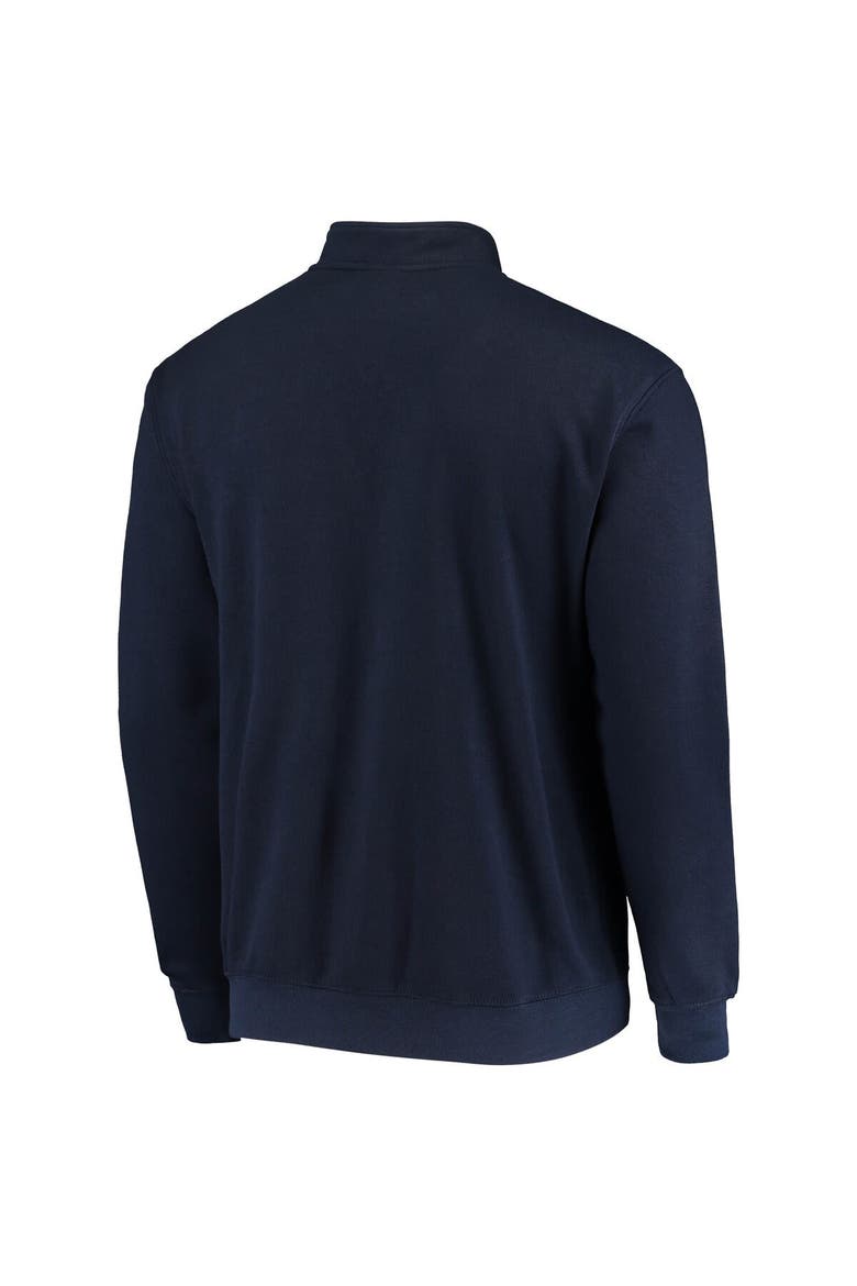 Men's Colosseum Navy Michigan Wolverines Tortugas Logo Quarter-Zip Jacket, Alternate, color, Navy