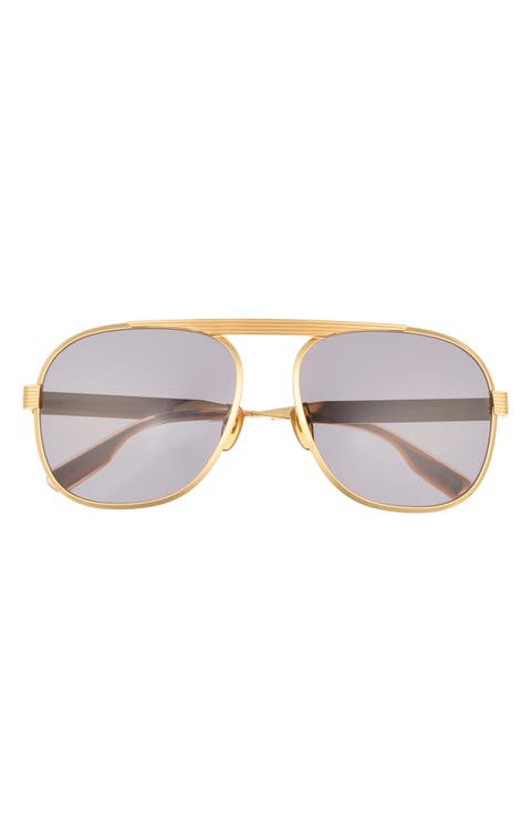 60mm Aviator Sunglasses