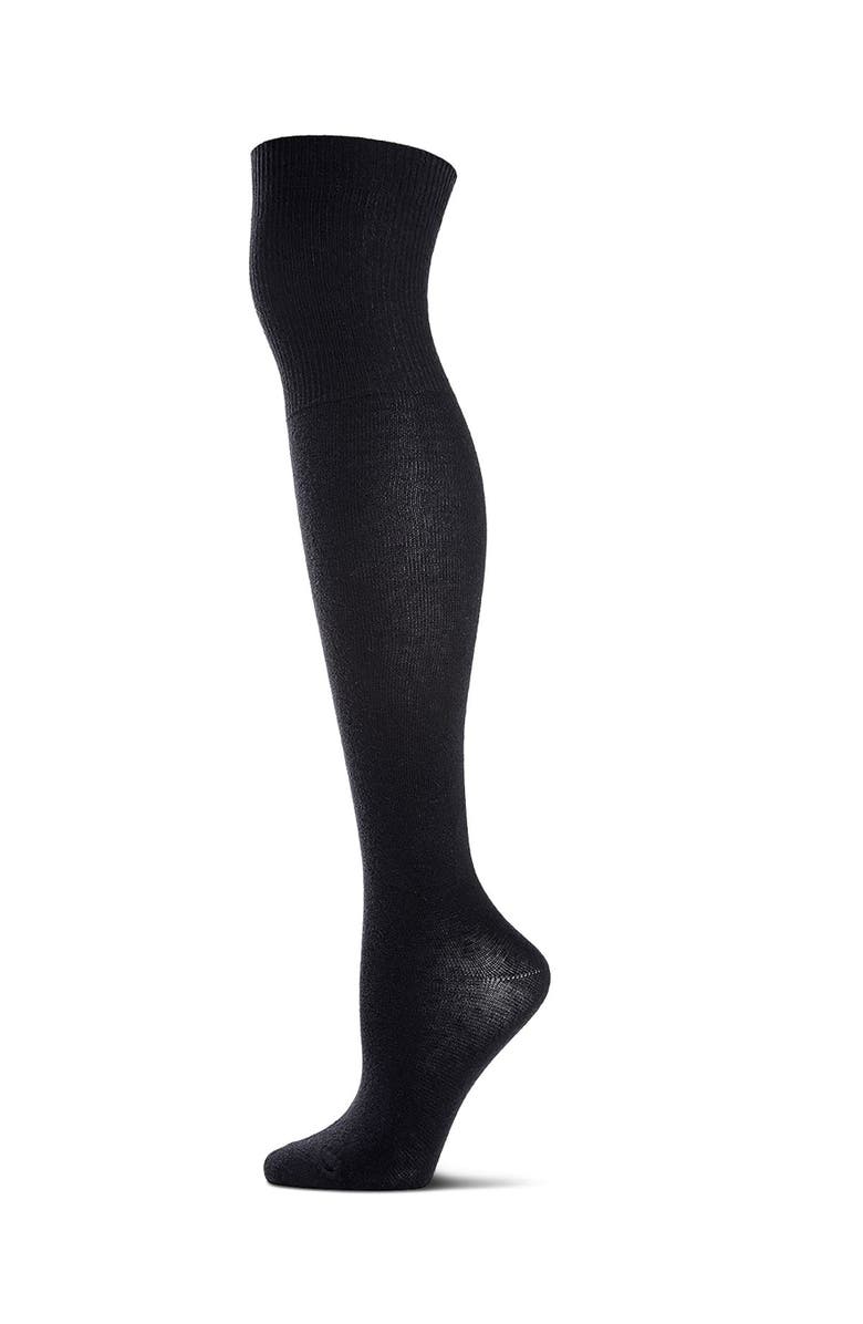 MeMoi Over The Knee Flat Knit Uniform Socks, Main, color, 