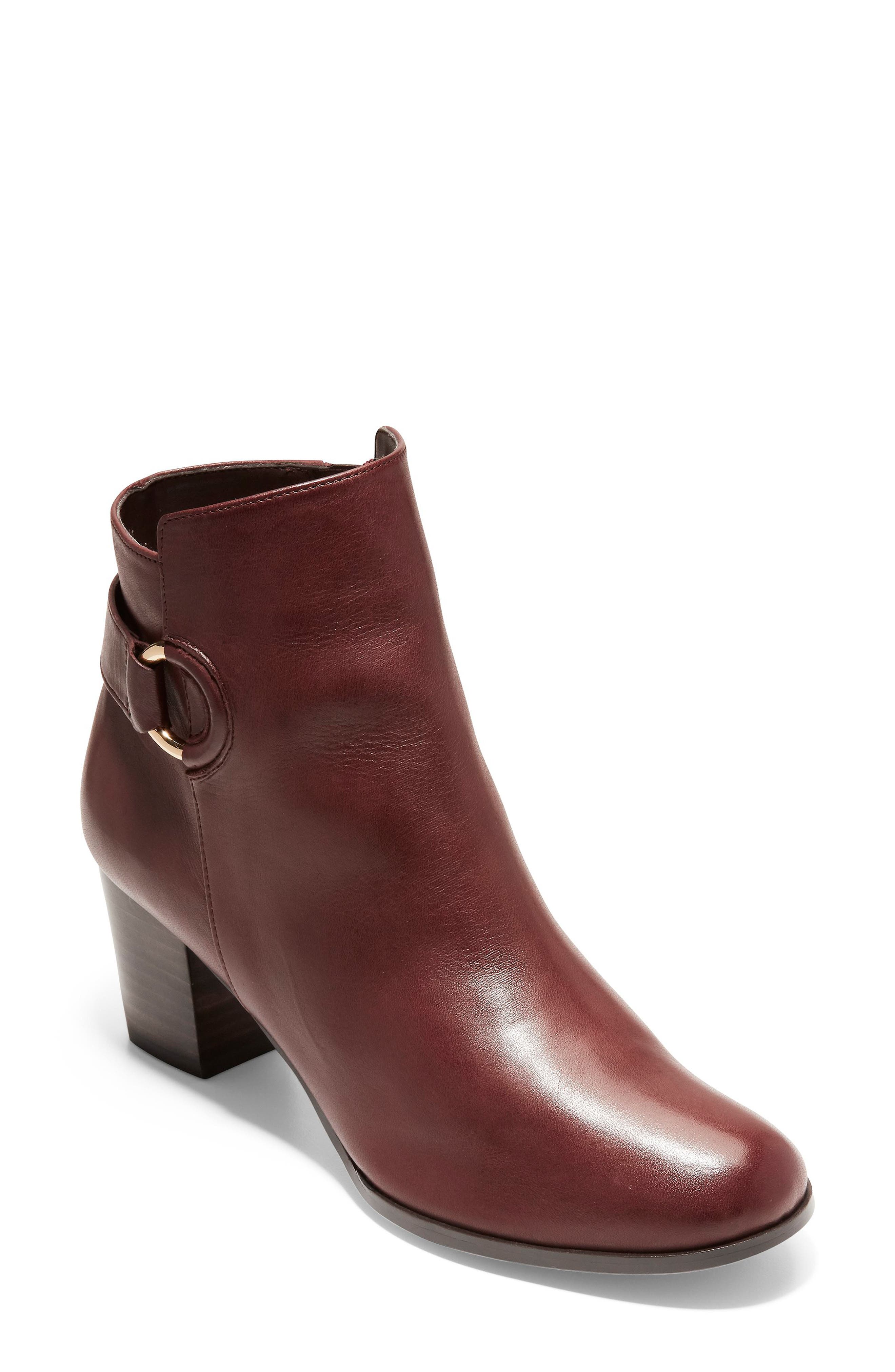 Bailey Bootie, Main, color, BITTERSWEET CHOCOLATE LEATHER