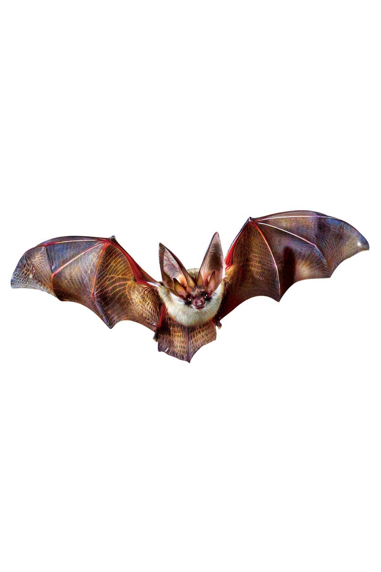 Bat 100 Piece Shaped Jigsaw Puzzle, Alternate, color, Multicolor