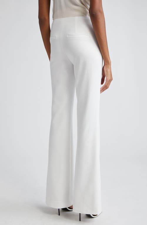Alice And Olivia Alice + Olivia Trousers In Off White