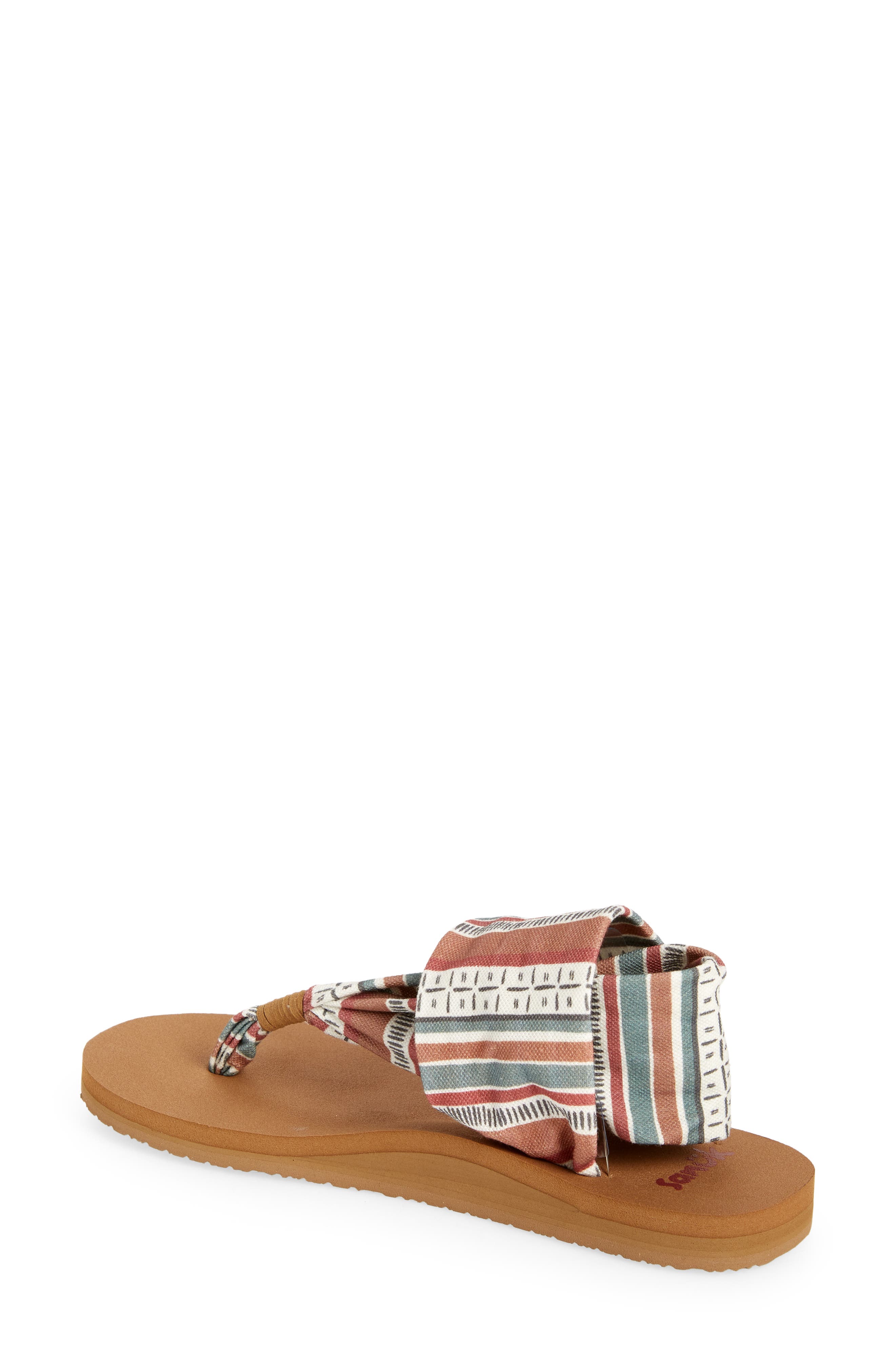 Sanuk Sling ST Stripe Sandal, Alternate, color, 