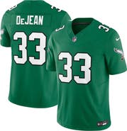 Nike Men's Nike Cooper DeJean Kelly Green Philadelphia Eagles Alternate 2  Vapor F.U.S.E. Limited Jersey
