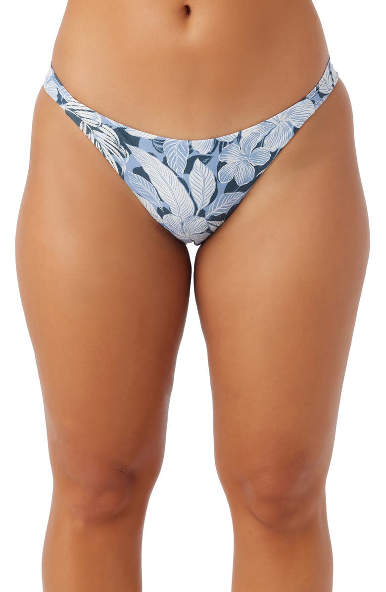 O'Neill Palmetto Tropical Kee Beach Bikini Bottoms, Main, color, 