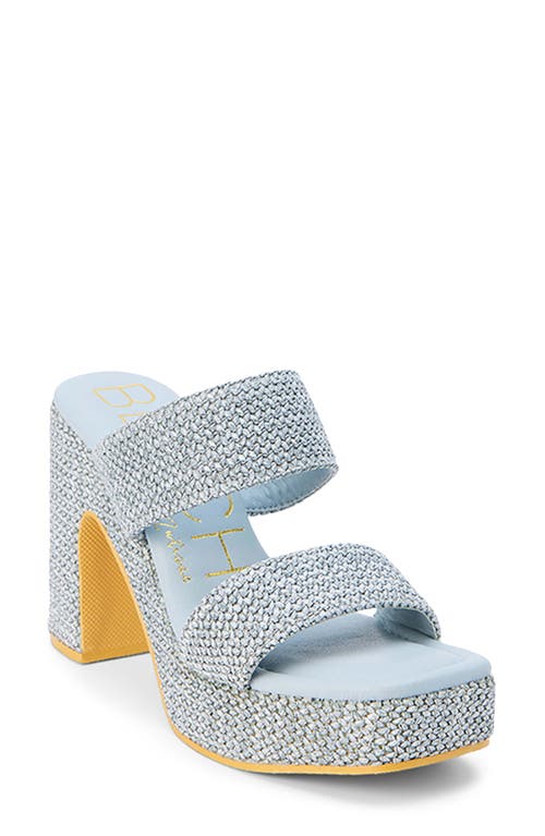Beach By Matisse Gem Platform Sandal In Slate