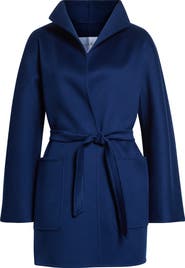 Max Mara Edile Cashmere Double Face Wrap Coat