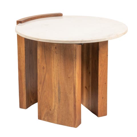 Semi-Enclosed Side Table