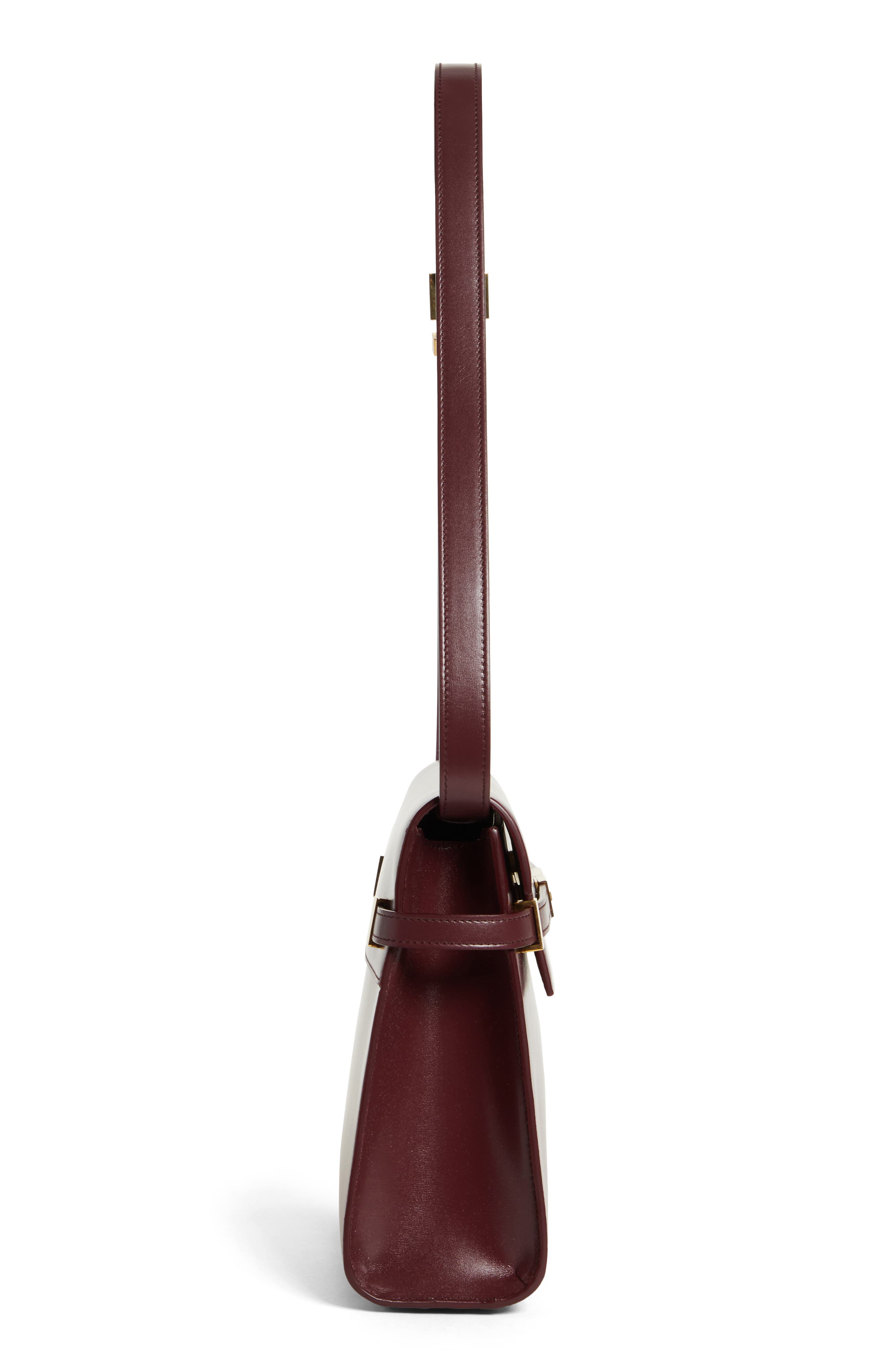 Medium Manhattan Shoulder Tote, Alternate, color, ROUGE LEGION