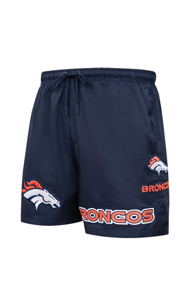 PRO STANDARD Men's Pro Standard Navy Denver Broncos Woven Shorts, Alternate, color, Navy