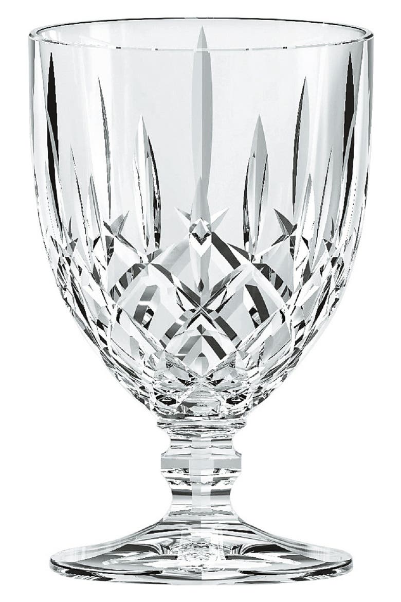 Noblesse Set of 4 Crystal Red Wine Goblets, Main, color, CLEAR