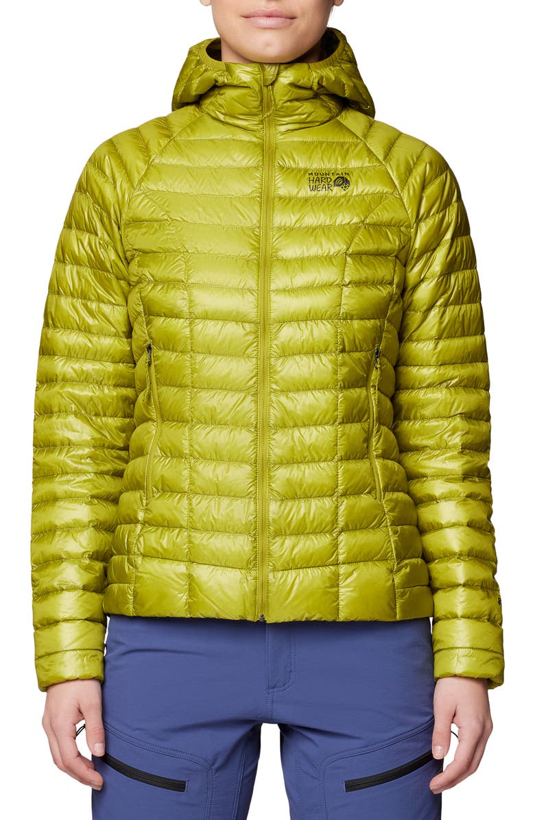Mountain Hardwear Ghost Whisperer Hoodie, Main, color, Python Green