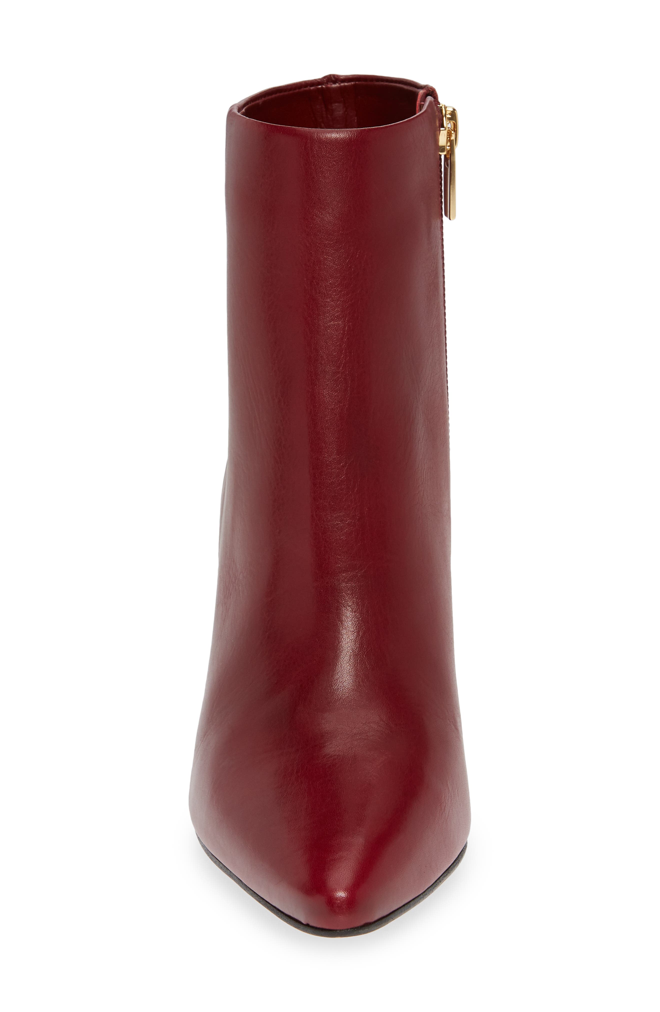 Thelmin Bootie (Nordstrom Exclusive), Alternate, color, BEAUJOLAIS LEATHER
