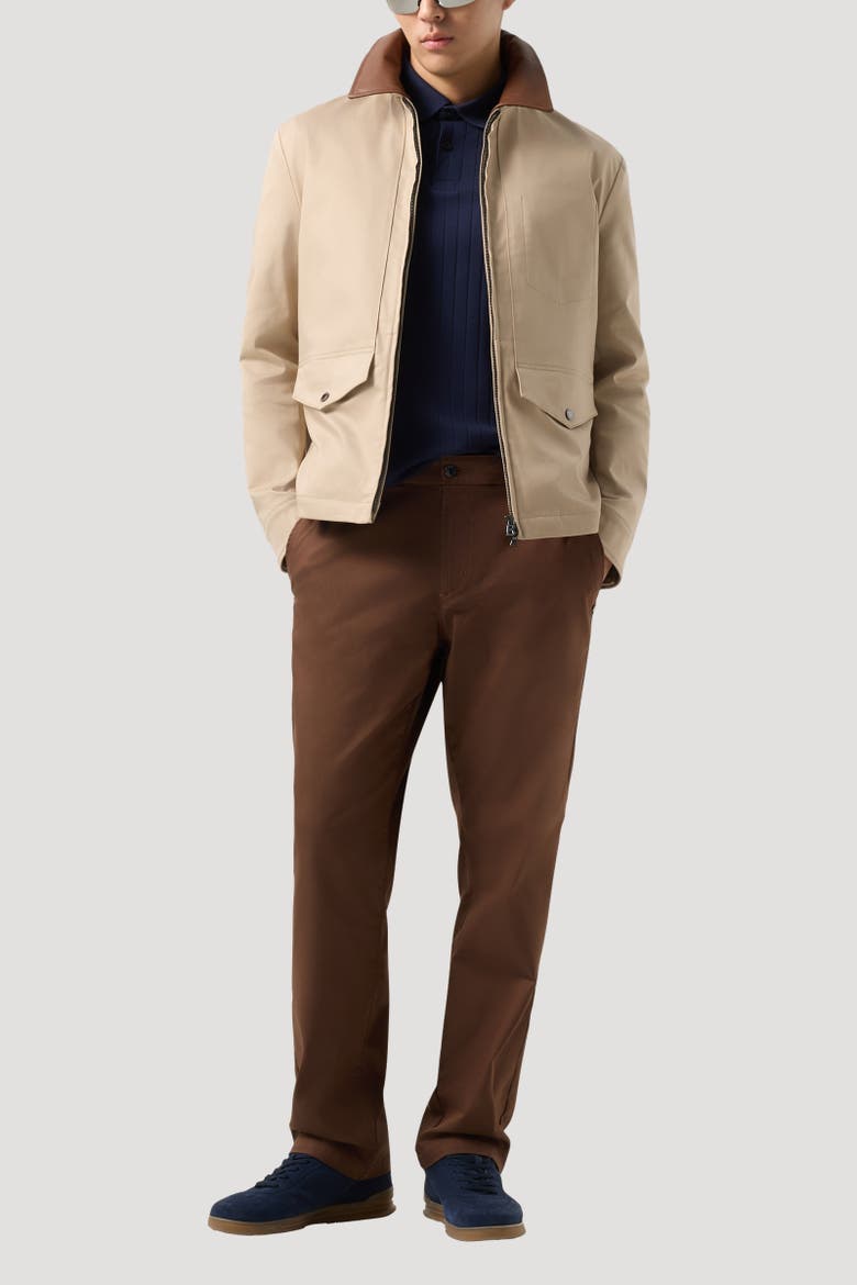 Twill Jacket Mirco, Alternate, color, Beige
