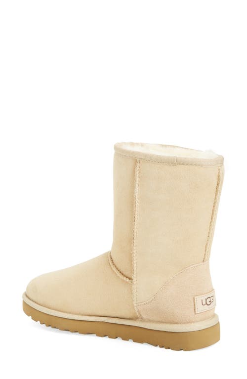 Ugg(r) Classic Ii Genuine Shearling Lined Short Boot In Sand