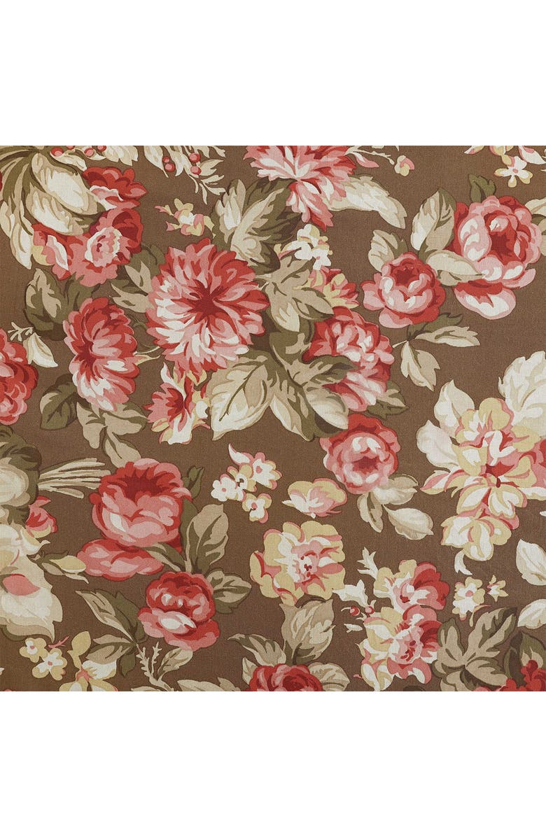 Laura Ashley Bloomsbury 3-Piece Twin Comforter & Sham Set, Alternate, color, Brown