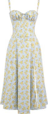 HOUSE OF CB Carmen Bustier Sundress