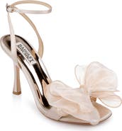 BADGLEY MISCHKA Nessie Mesh Bow Sandal