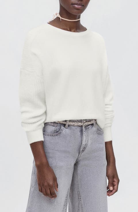 Crewneck Crop Sweater