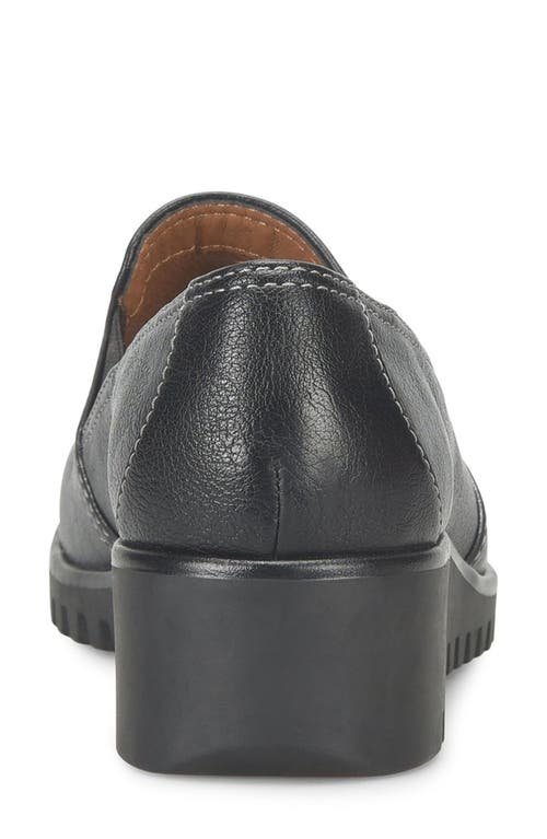 Eurosoft Darbi Wedge Loafer In Black