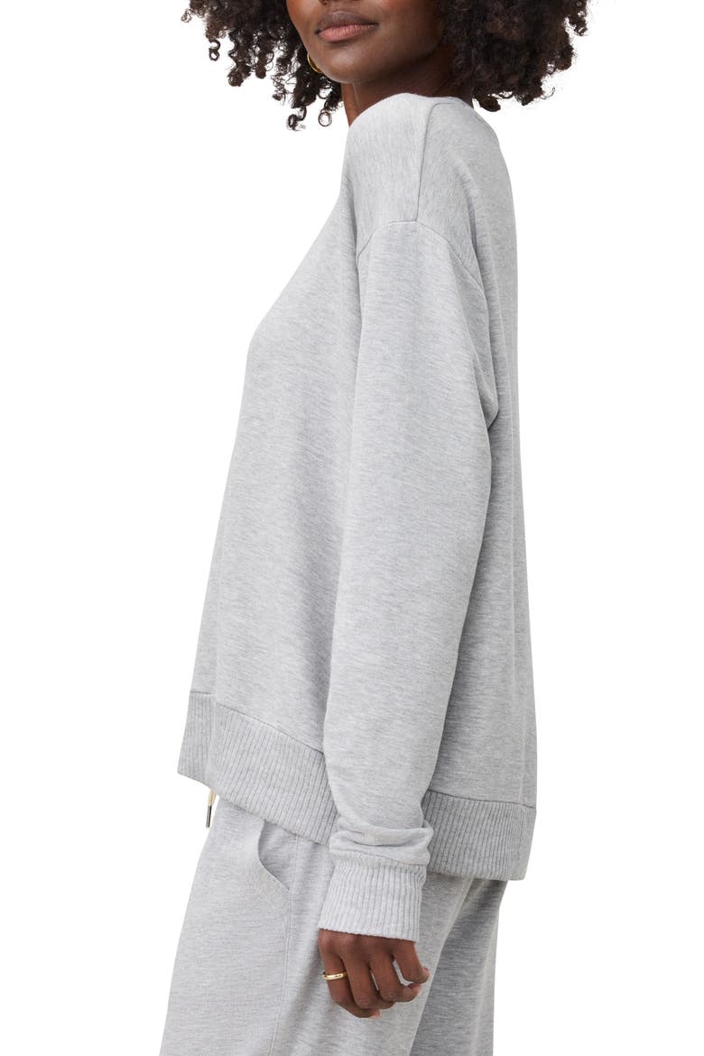 Crewneck Pullover, Alternate, color, HEATHER GREY