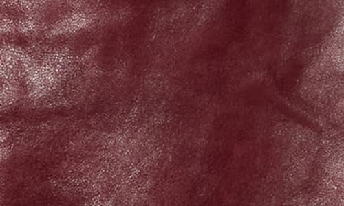 Dl1961 Patti High Waist Ankle Straight Leg Leather Pants In Burgundy