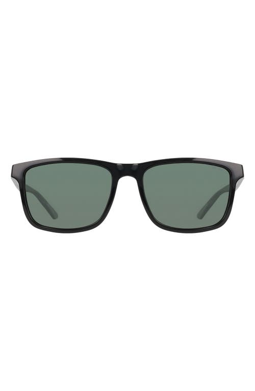 Nike Vital Core 55mm Round Sunglasses In Green