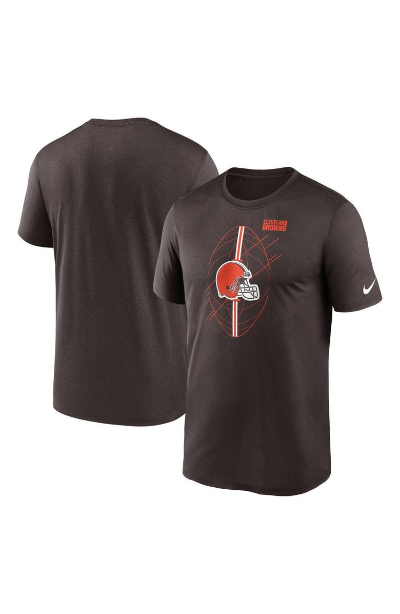 Nike Men's Nike Brown Cleveland Browns Legend Icon Performance T-Shirt, Main, color, Brown
