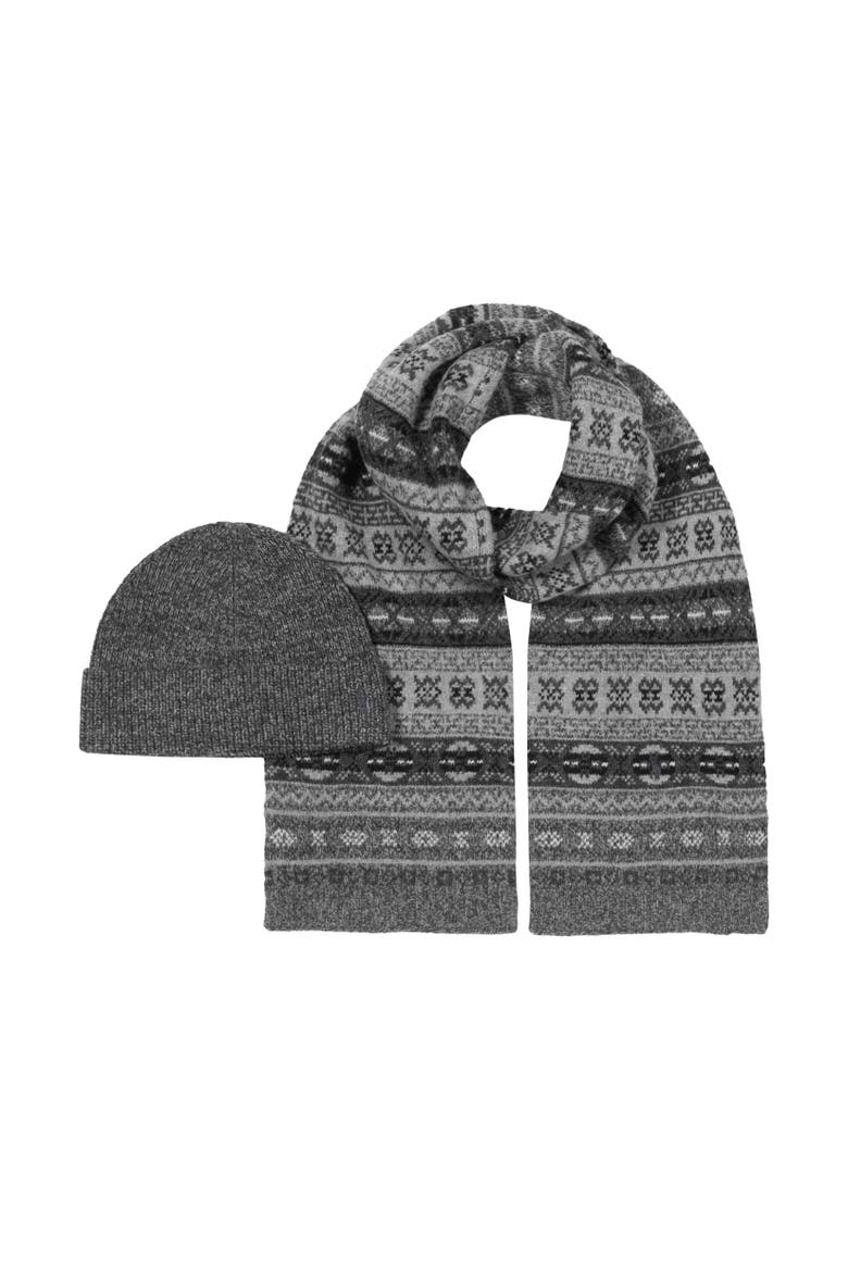 Fairisle Gift Set- Boxed, Alternate, color, Grey Multi