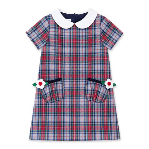 Plaid Dress with Pockets