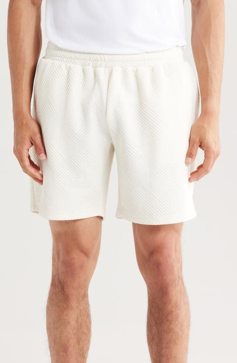 Geometric Jacquard Shorts