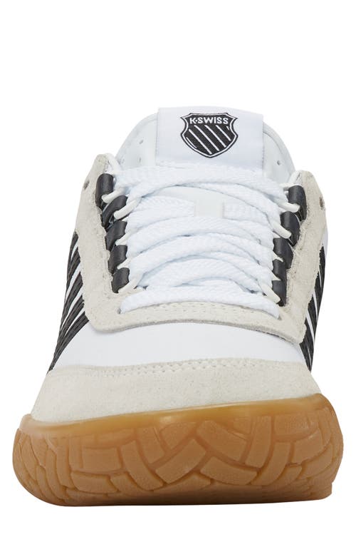 K-swiss Vintage Trainer Low Top Sneaker In White