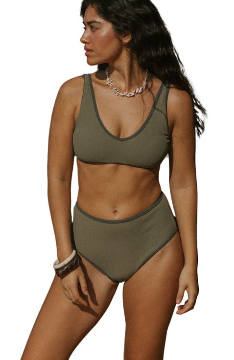 Haze V Neck Bikini Top