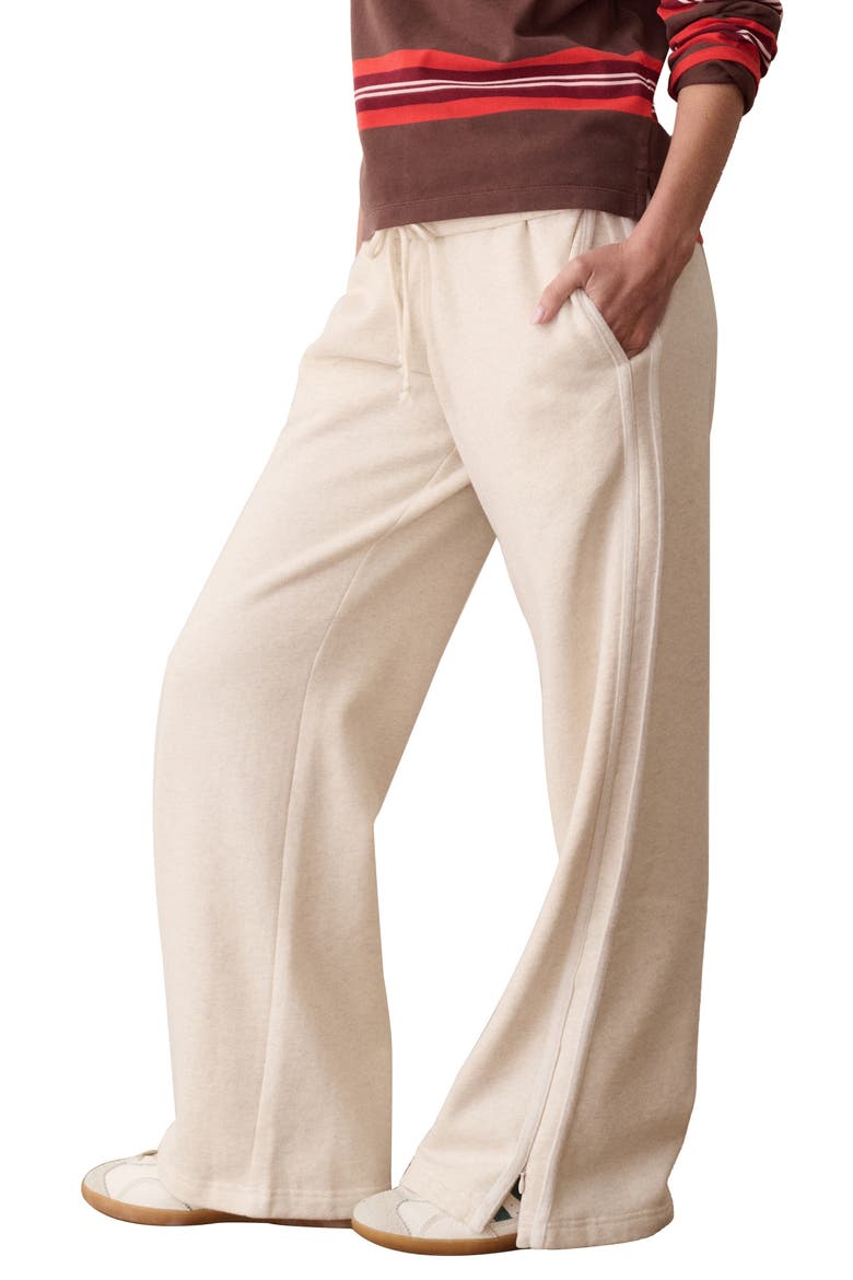 Cloud 9 Fleece Track Pants, Alternate, color, OATMEAL