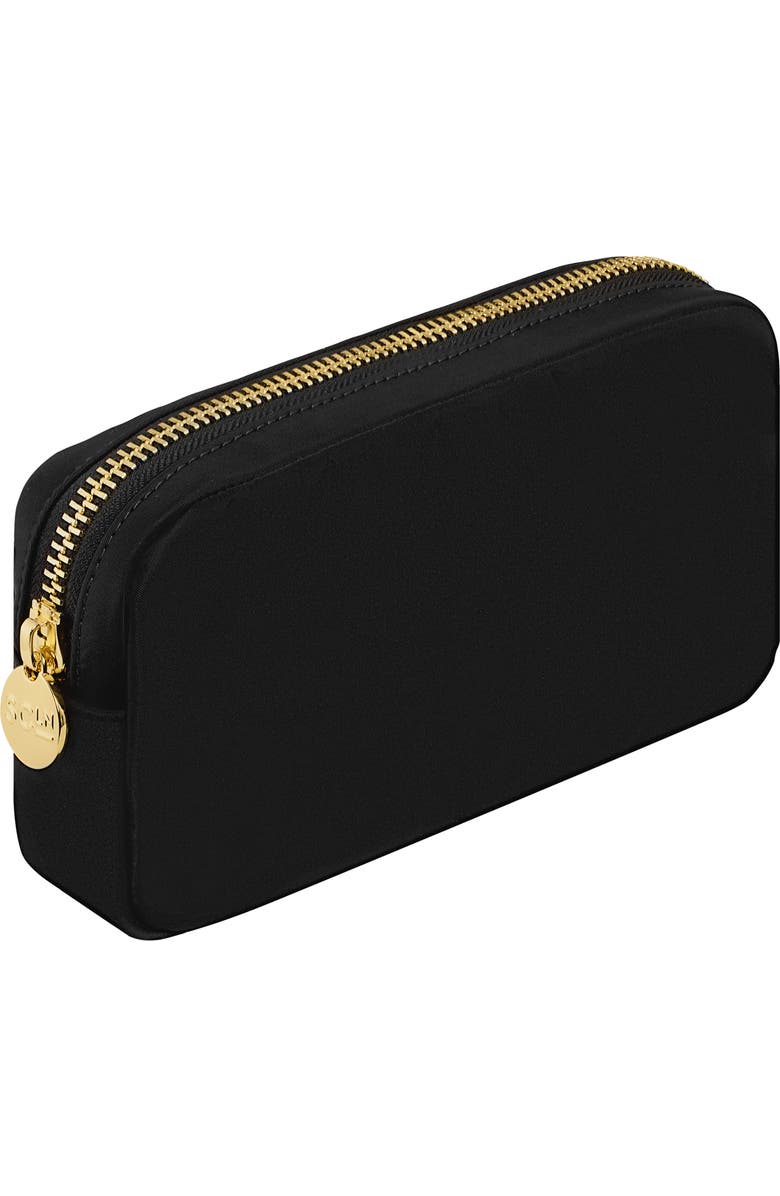 Stoney Clover Lane Small Nylon Pouch, Alternate, color, Noir