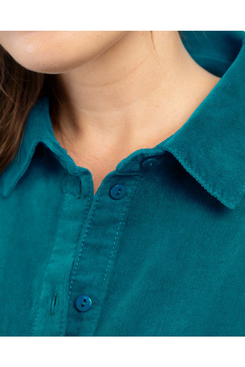 Jamie Cord Dress, Alternate, color, Egyptian Teal