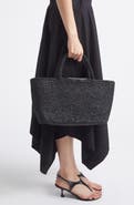 Proenza Schouler Chelsea Woven Raffia East/West Tote
