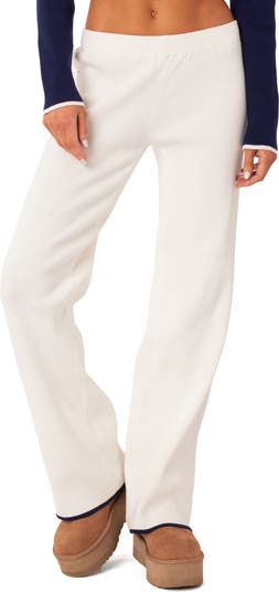 【KOOLOSET】Cozy Knit Banding Pants KOOLOSET】Cozy Knit Banding Pants