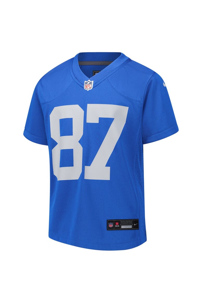 Youth Nike Sam LaPorta  Blue Detroit Lions Alternate Game Jersey, Alternate, color, Blue