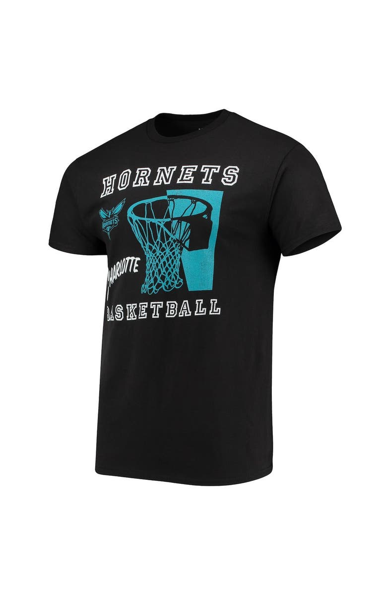 Junk Food Men's Junk Food Black Charlotte Hornets Slam Dunk T-Shirt, Alternate, color,