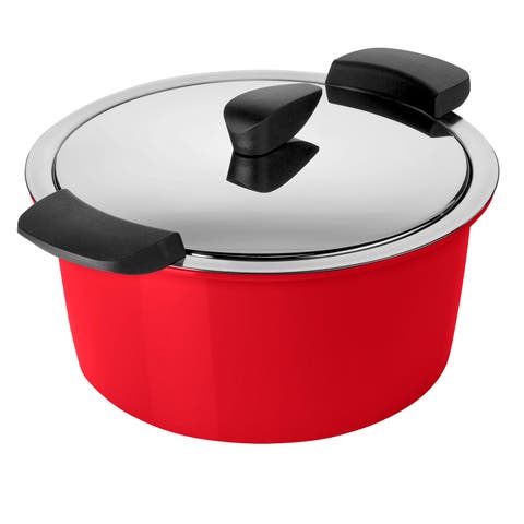 Hotpan Stainless Steel Cooking Pot with Insulated Bowl, 3.2-Quart
