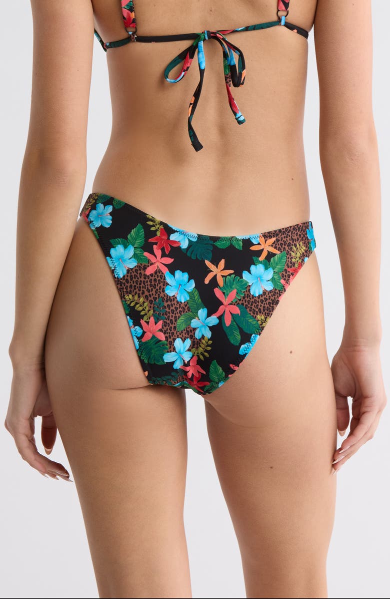 PacSun Erica High Leg Scoop Bikini Bottoms, Alternate, color, Jungle Tropical
