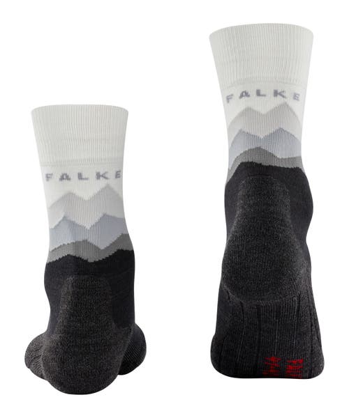 Falke Tk2 Explore Crest Hiking Socks In Black