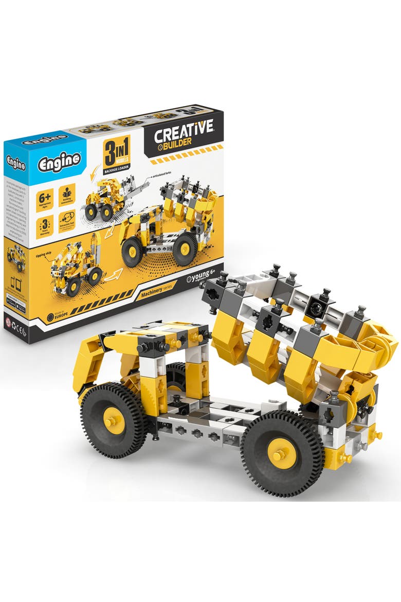 Creative Builder 3 In 1 Tipper Truck Multimodel Vehicle Brick Set, Main, color, Multicolored