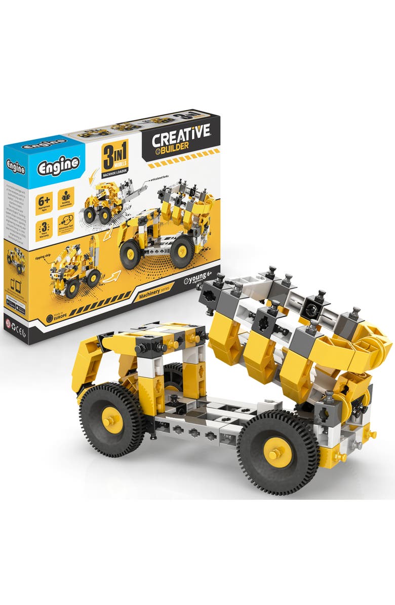 Engino Creative Builder 3 In 1 Tipper Truck Multimodel Vehicle Brick Set, Main, color, Multicolored