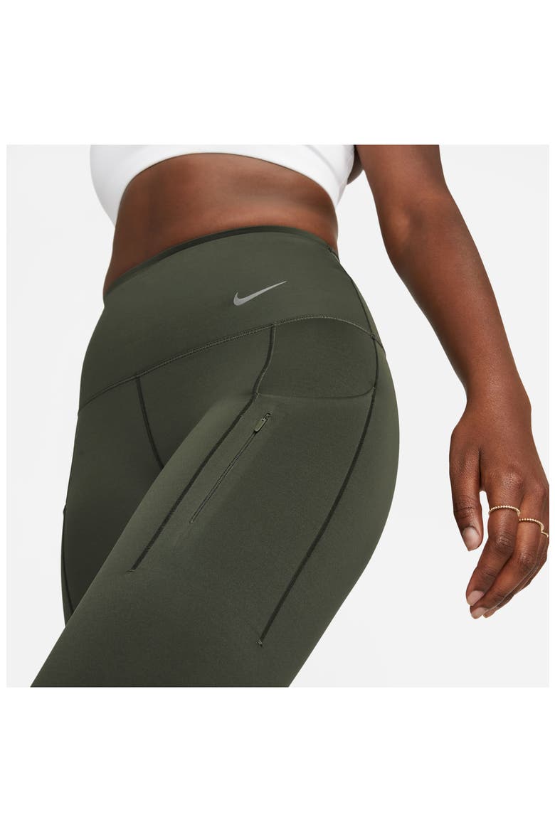 Dri-FIT ADV Go Leggings, Alternate, color, CARGO KHAKI/BLACK