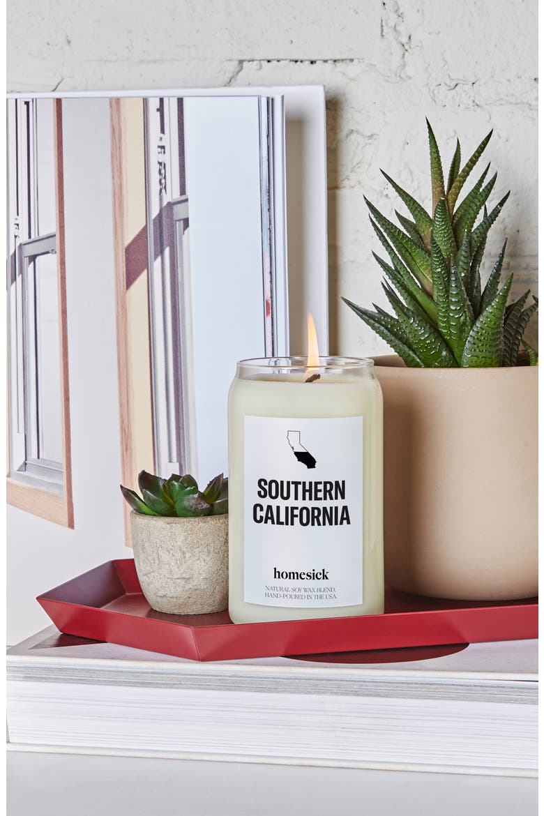 Southern California Soy Wax Candle, Alternate, color, SOUTHERN CALIFORNIA