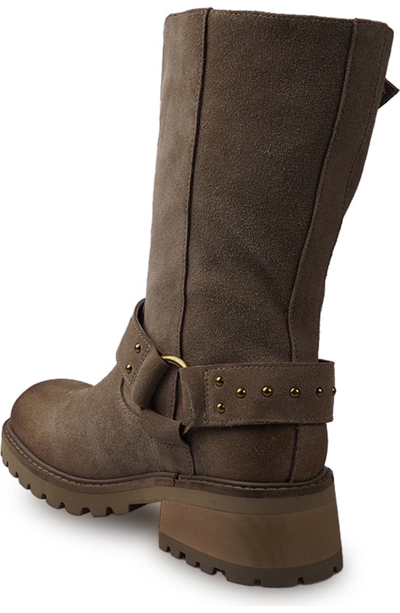 Candie's Knee High Platform Boot, Alternate, color, Taupe